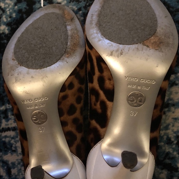 Dolce & Gabbana Leather Pony skin leopard print - Picture 7 of 7